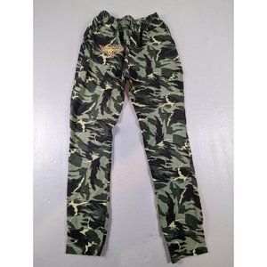 Tights Miss Army Youth 20x25 Low Rise Military Green Camouflage Stretch Pants S
